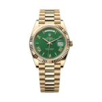 Super Clone Rolex Day-Date Gold  – Green Dial