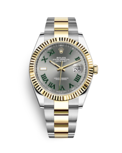 Super Clone Rolex Datejust Wimbledon Oyster Two Tone