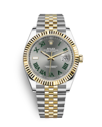 Super Clone Datejust Wimbledon Two Tone Jubilee