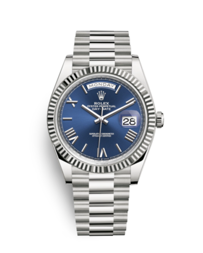 Super Clone Day-Date – Blue Dial