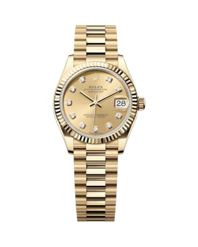 Super Clone Rolex Datejust 31 Gold – Gold Dial