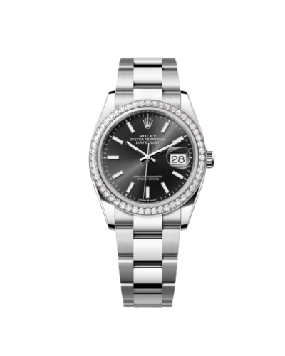 Super Clone Rolex Datejust, 31 mm, Oystersteel  , Diamonds Bezel
