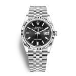 Super Clone Rolex Datejust Black Dial Jubilee