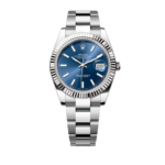 Super Clone Rolex, Datejust, Blue Dial Oyster