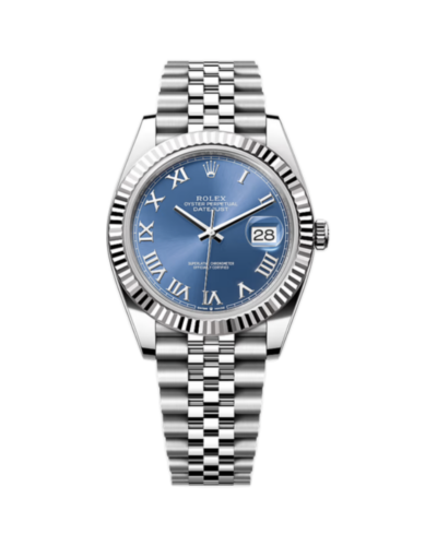 Super Clone Rolex Datejust Blue Roman Dial