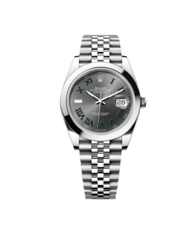 Super Clone Rolex Datejust Slate, Oystersteel and  White Gold