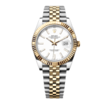 Super Clone Rolex Datejust White And Yellow Gold