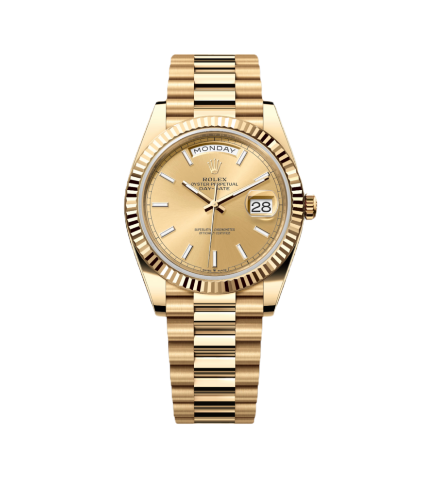 Super Clone Rolex Day-Date – Yellow Gold