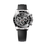 Super Clone Rolex Daytona Black Dial Oysterflex
