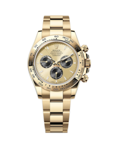 Super Clone Rolex Daytona Gold – Gold Dial