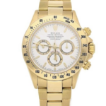 Super Clone Rolex Daytona Gold – White Dial