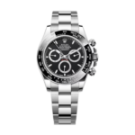 Super Clone Rolex Daytona Silver – Black Dial