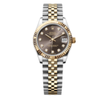 Super Clone Rolex , Fluted , Oyster 31 mm, Oystersteel And Yellow Gold