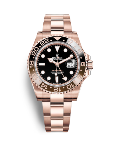 Super Clone Rolex GMT Master II Rose Gold
