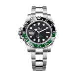 Super Clone Rolex GMT Master II Sprite Black Green Dial Oyster
