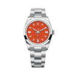 Super Clone Rolex Oyster Perpetual Coral Red