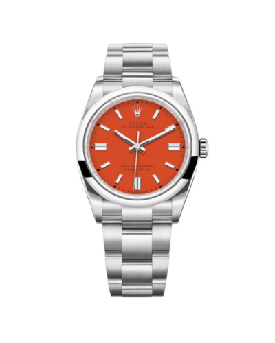 Super Clone Rolex Oyster Perpetual Coral Red