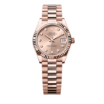 Super Clone Rolex ,Rose-Colour set with Diamonds , 31 mm,Oyster