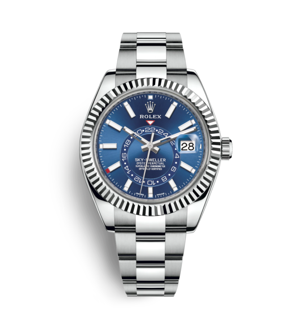 Super Clone Sky-Dweller Blue Dial