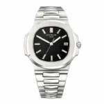 Super Clone Patek Philippe Nautilus – Black Dial