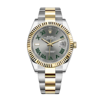 Super Clone Rolex Datejust Wimbledon Oyster Two Tone
