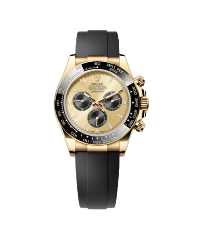 Super Clone Rolex Cosmograph Daytona Golden And Black, Yellow Gold