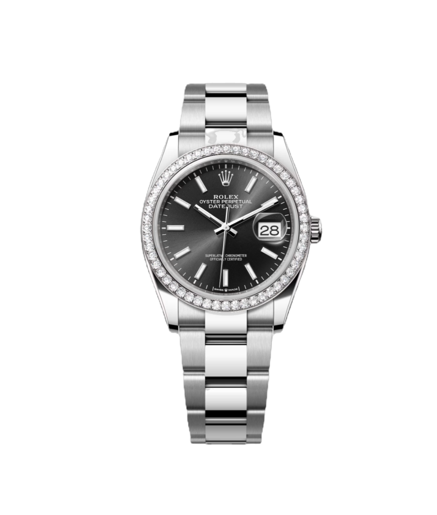 Super Clone Rolex Datejust, 31 mm, Oystersteel , Diamonds Bezel