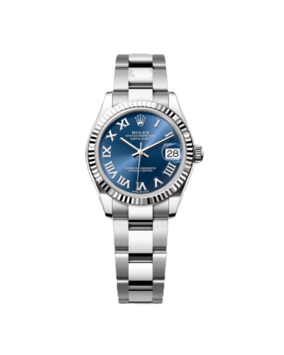 Super Clone Rolex Datejust Azzurro Blue Dial Roman Dial