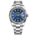 Super Clone Rolex Datejust Blue Dial Oyster