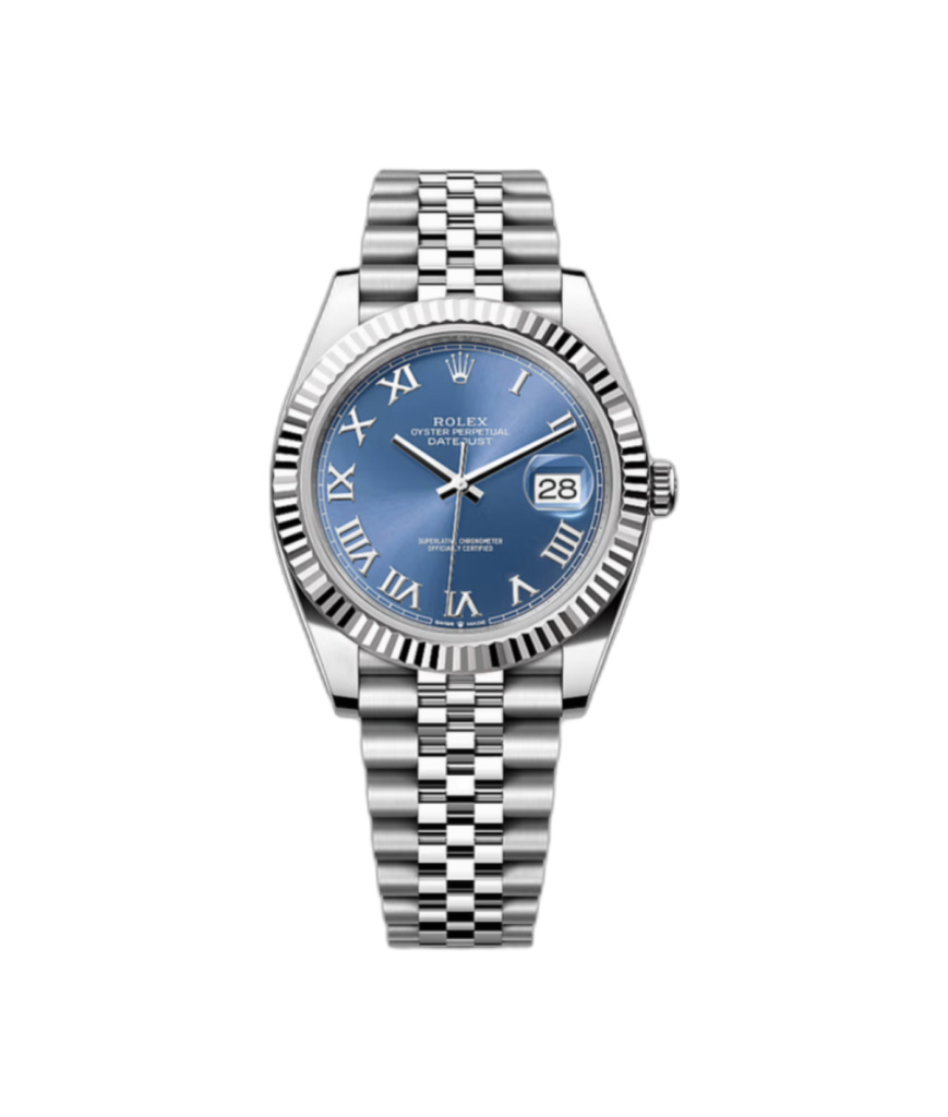 Super Clone Rolex Datejust Blue Roman Dial
