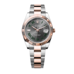 Super Clone Rolex Datejust Fluted, Oystersteel and Everose Gold
