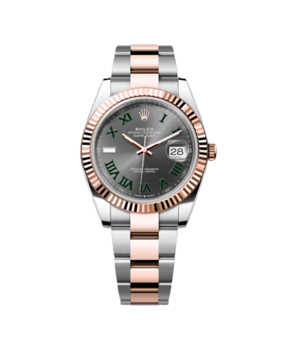 Super Clone Rolex Datejust Fluted, Oystersteel and  Everose Gold