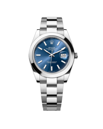 Super Clone Rolex Datejust , Oystersteel, Blue Dial
