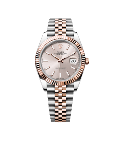 Super Clone Rolex Datejust Two Tone Everose Gold
