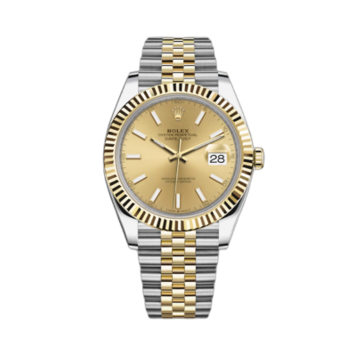 Super Clone Rolex Datejust Two Tone Gold