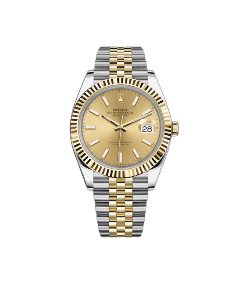 Super Clone Rolex Datejust Two Tone Gold