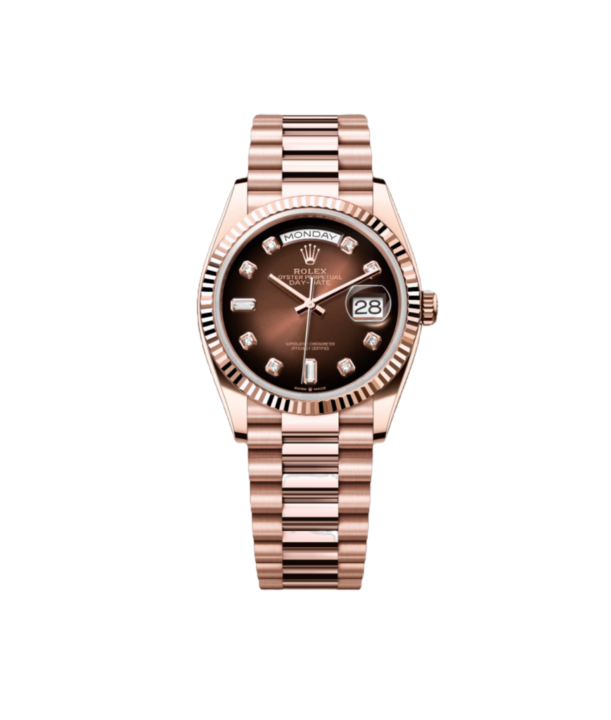 Super Clone Rolex Day-Date Everose Gold