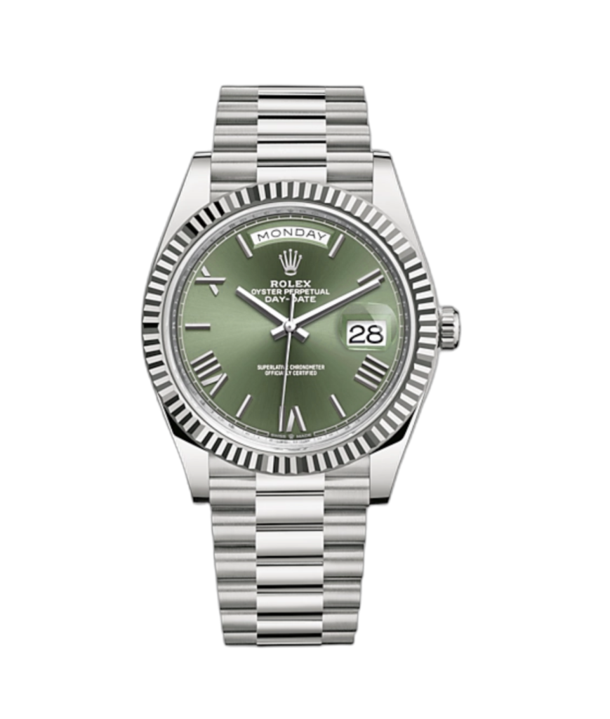 Super Clone Rolex Day-Date - Green Dial