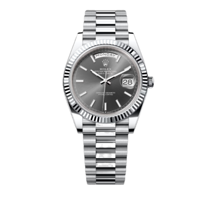 Super Clone Rolex Day-Date, Oyster , Fluted