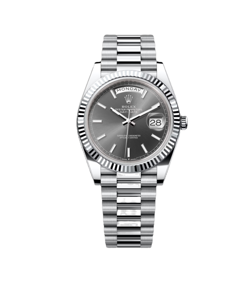 Super Clone Rolex Day-Date, Oyster , Fluted
