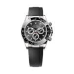 Super Clone Rolex Daytona Black Dial Oysterflex