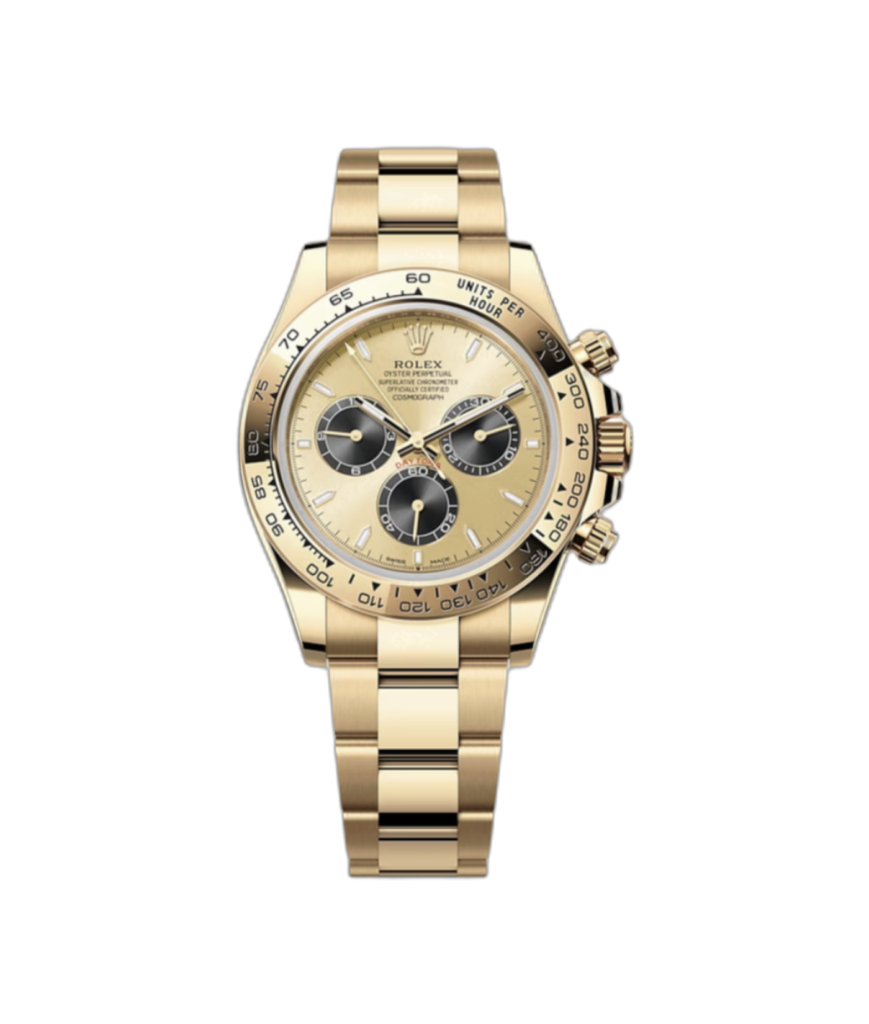 Super Clone Rolex Daytona Gold - Gold Dial