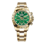 Super Clone Rolex Daytona Gold - Green Dial