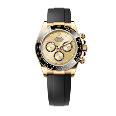 Super Clone Rolex Daytona, Oyster , Golden, Black Counter Rings