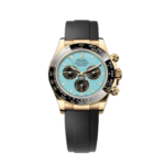 Super Clone Rolex Daytona Tiffany Blue Dial Gold Oysterflex