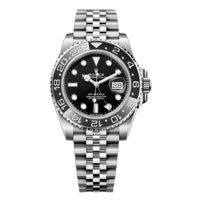 Super Clone Rolex GMT Master II Black Dial Jubilee