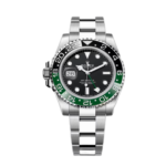 Super Clone Rolex GMT Master II Sprite Black Green Dial Oyster