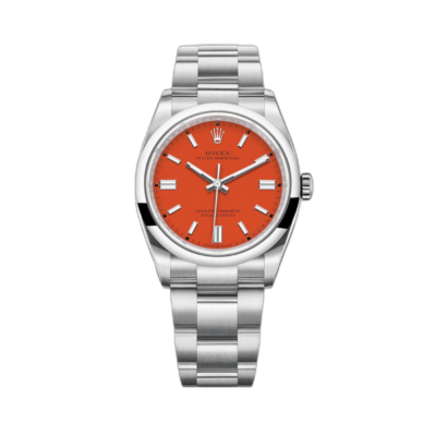 Super Clone Rolex Oyster Perpetual Coral Red
