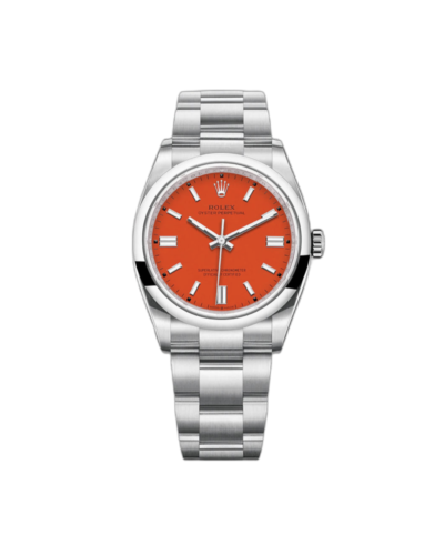 Super Clone Rolex Oyster Perpetual Coral Red