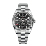 Super Clone Rolex Sky Dweller - Black Dial